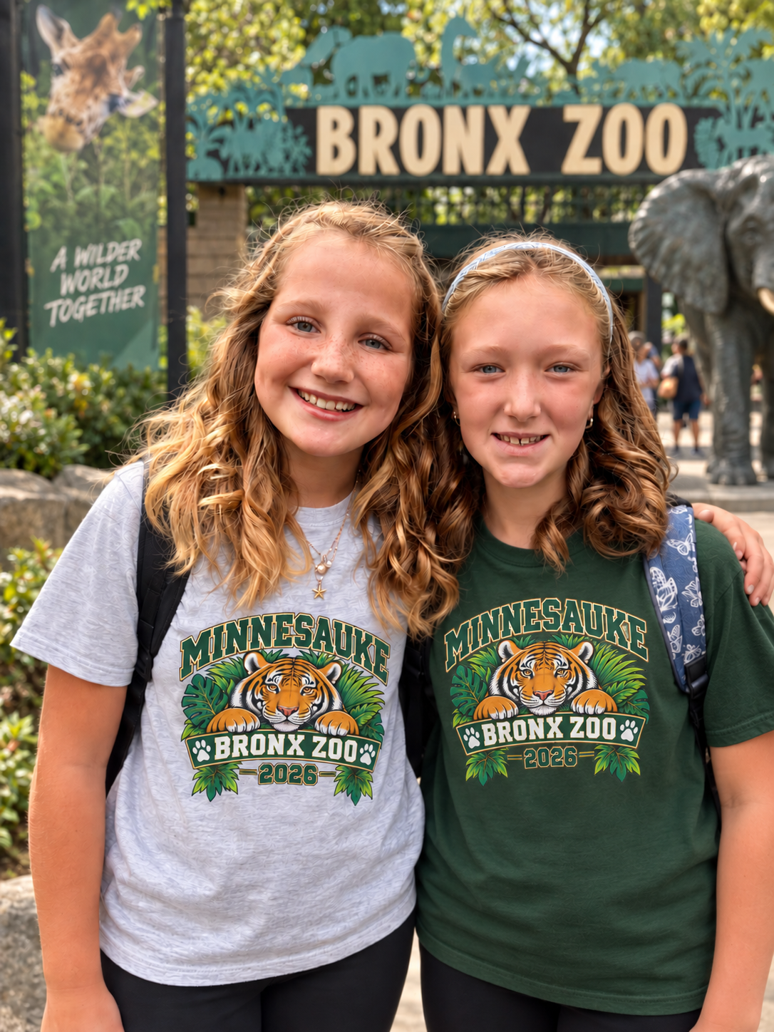 Minnesauke Bronx Zoo 2026 Field Trip T-Shirt