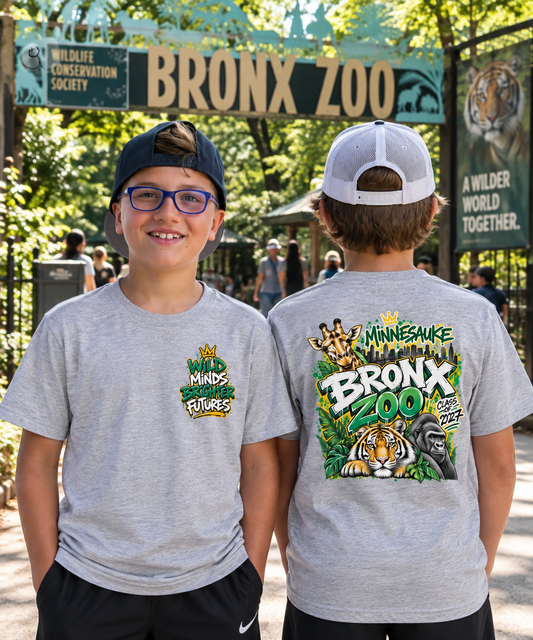 Minnesauke Class of 2027 Bronx Zoo Field Trip Tee