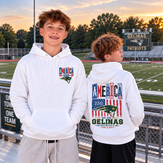 Gelinas Patriots America 250 Team Spirit Hoodie