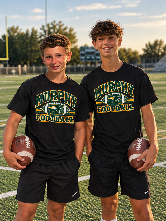 Murphy Patriots Football Heavyweight Tee