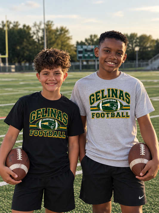 Gelinas Patriots Football Spirit Tee