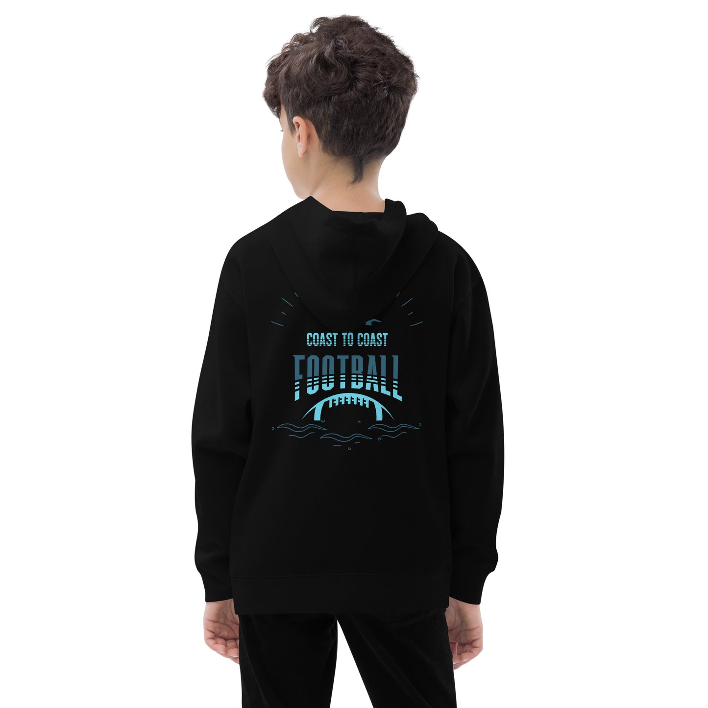 Kids C2C Football fleece hoodie