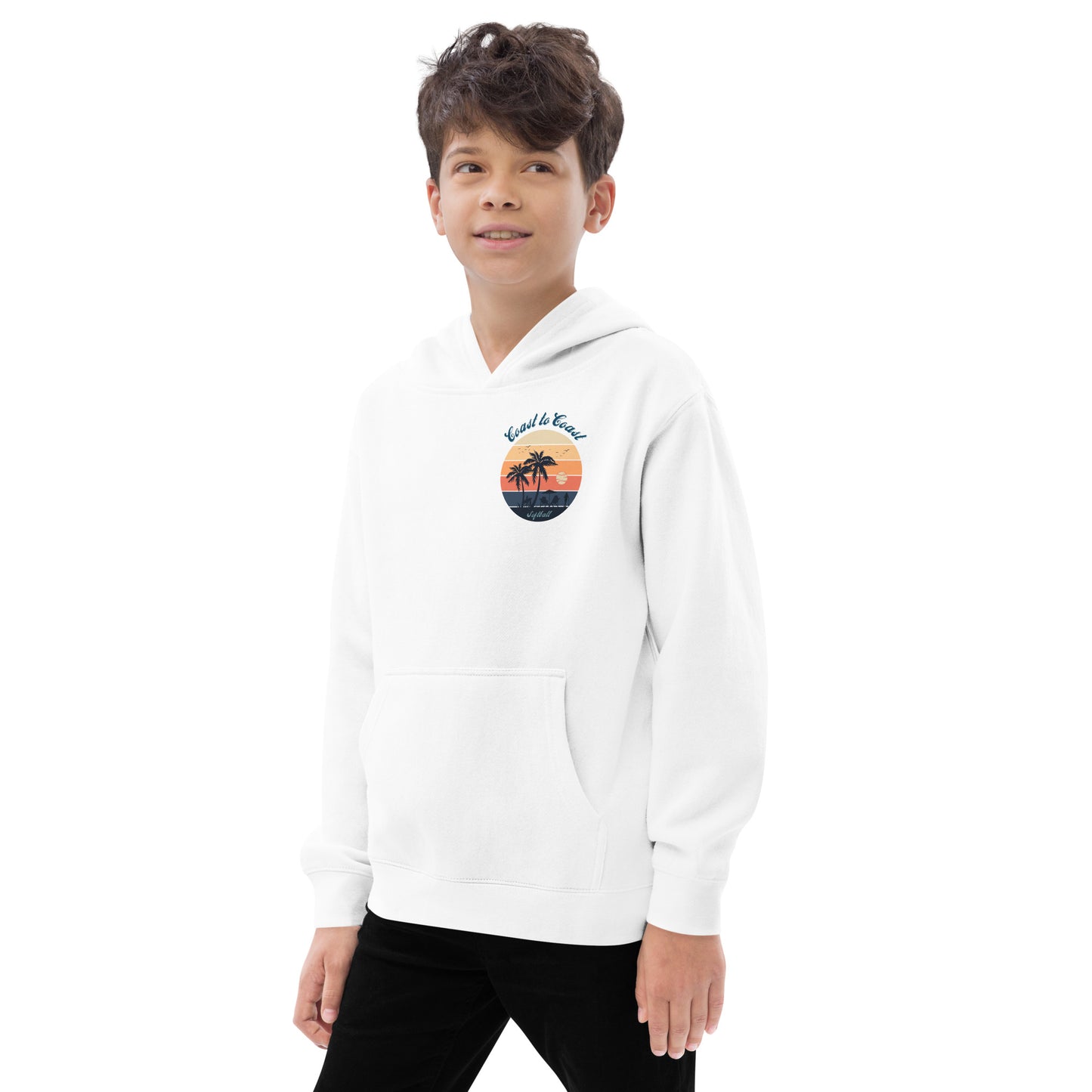 SoftBall Kids fleece hoodie