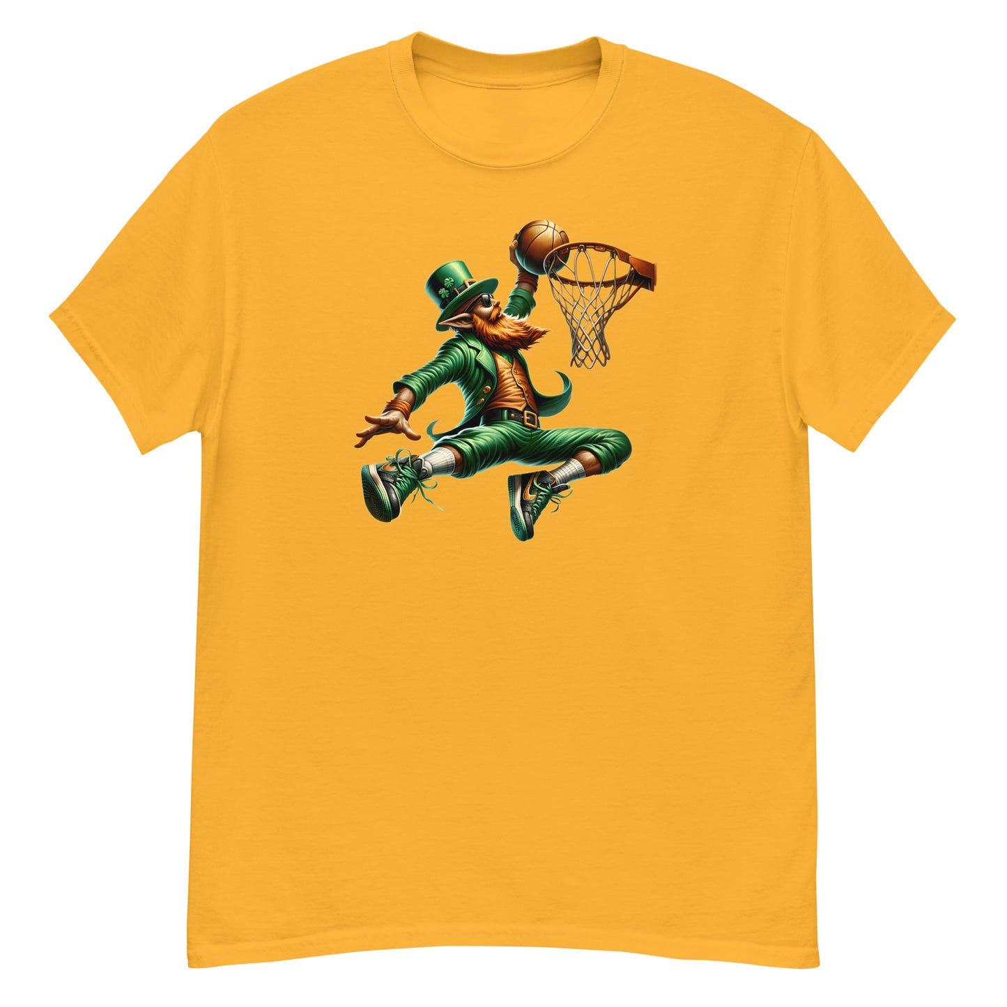 Men's Lucky Basketball classic tee