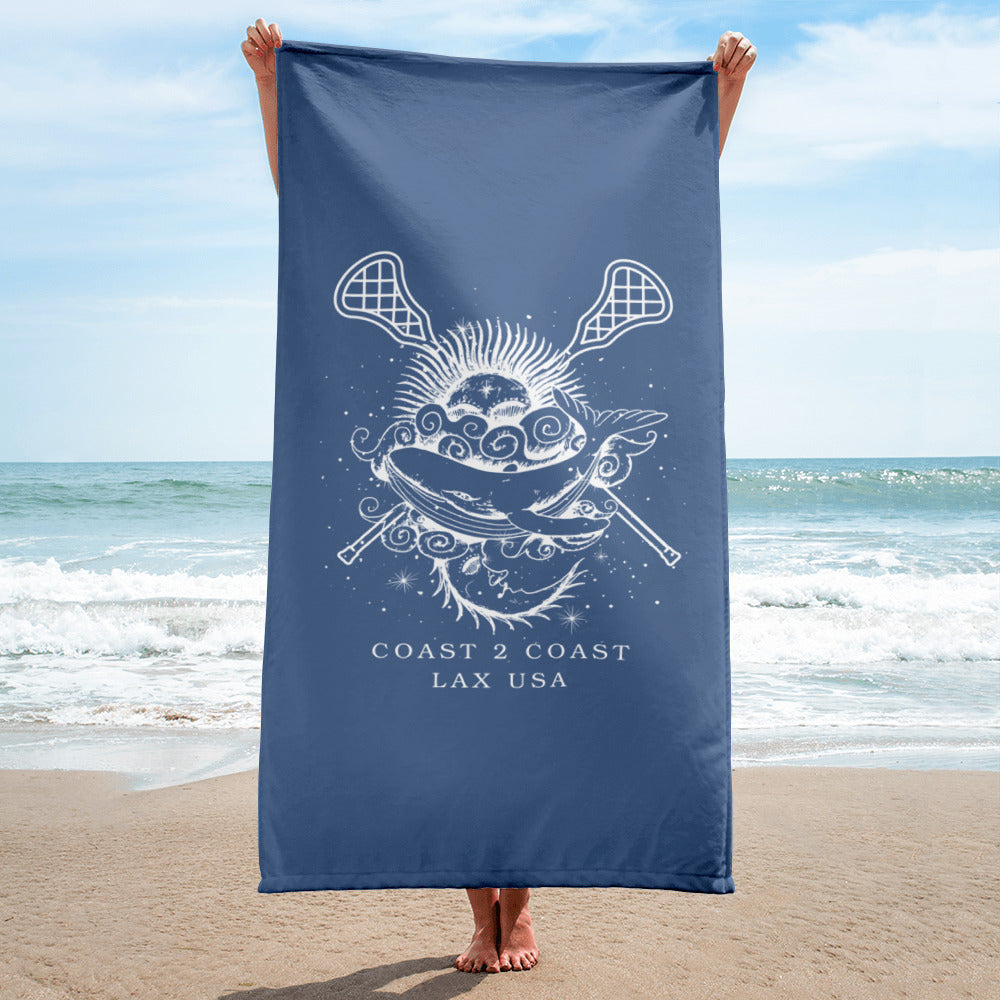 Coastal Lax Vibes Towel