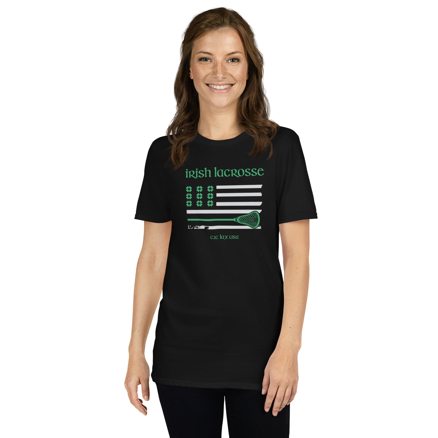 Irish Lacrosse Short-Sleeve Unisex T-Shirt