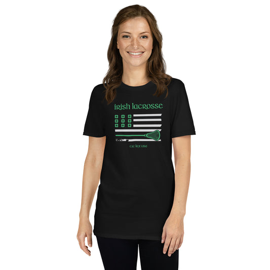 Irish Lacrosse Short-Sleeve Unisex T-Shirt Coast 2 Coast Lax USA