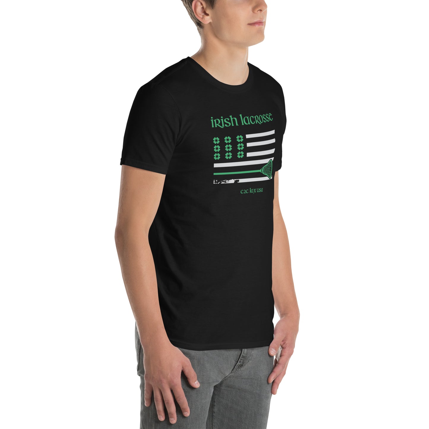 Irish Lacrosse Short-Sleeve Unisex T-Shirt