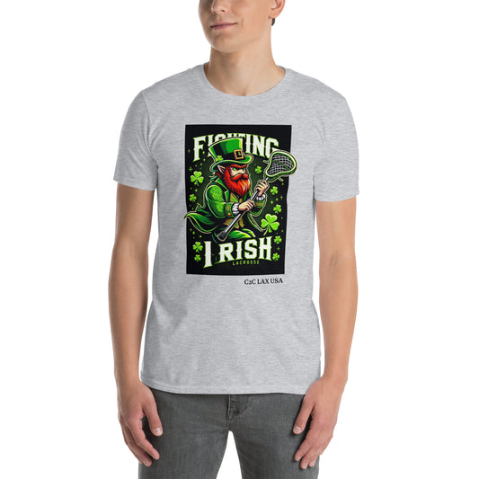 Fighting Irish Short-Sleeve Unisex T-Shirt Coast 2 Coast Lax USA