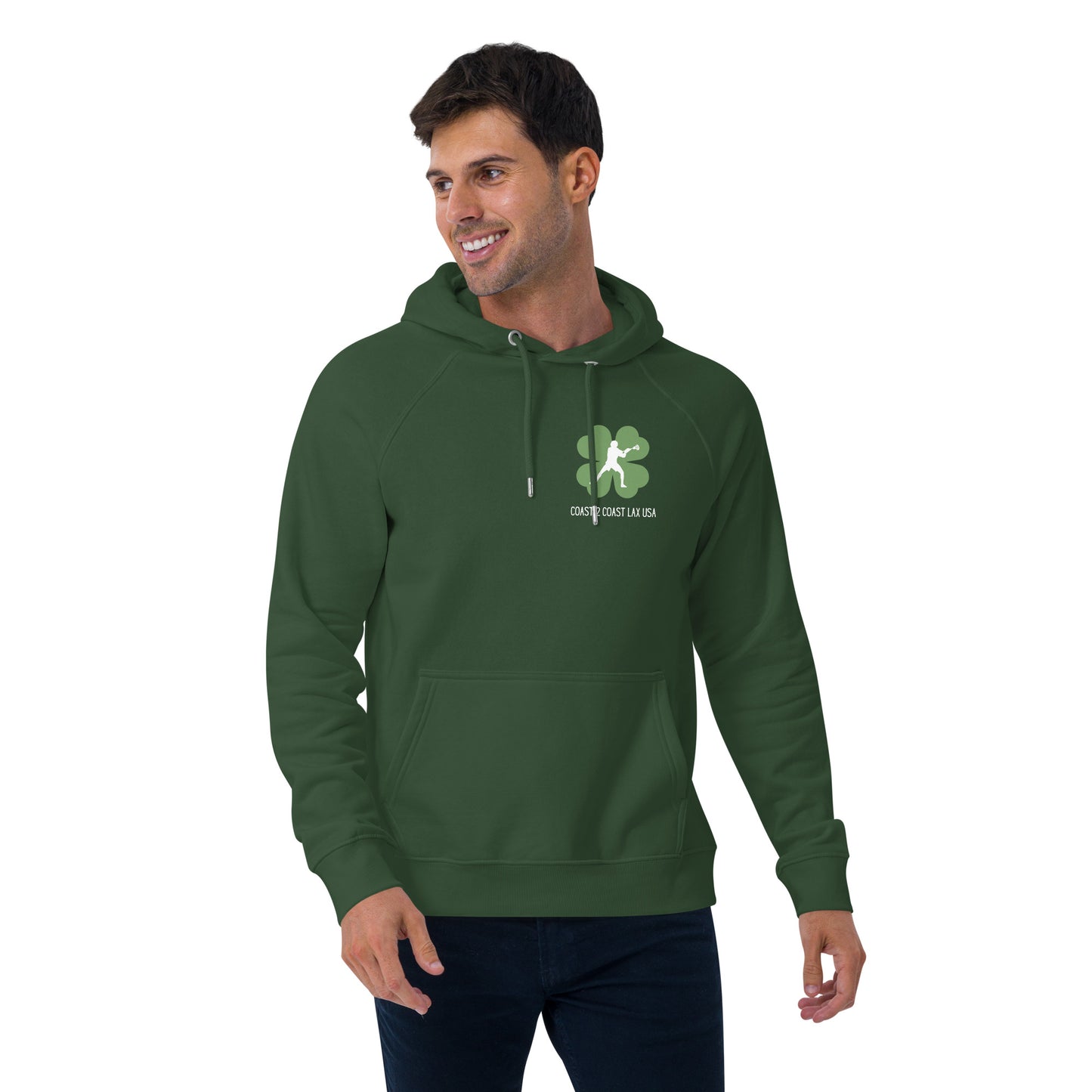 Unisex Shenanigans Lacrosse Eco Raglan Hoodie