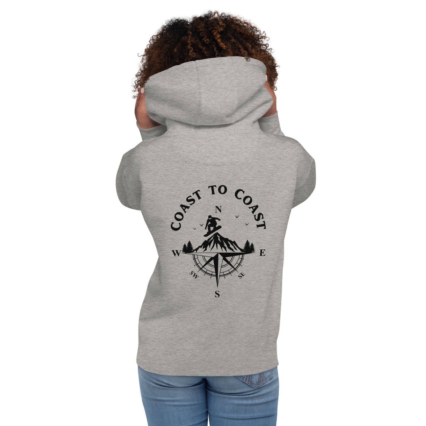 Snowboard Compass Unisex Hoodie