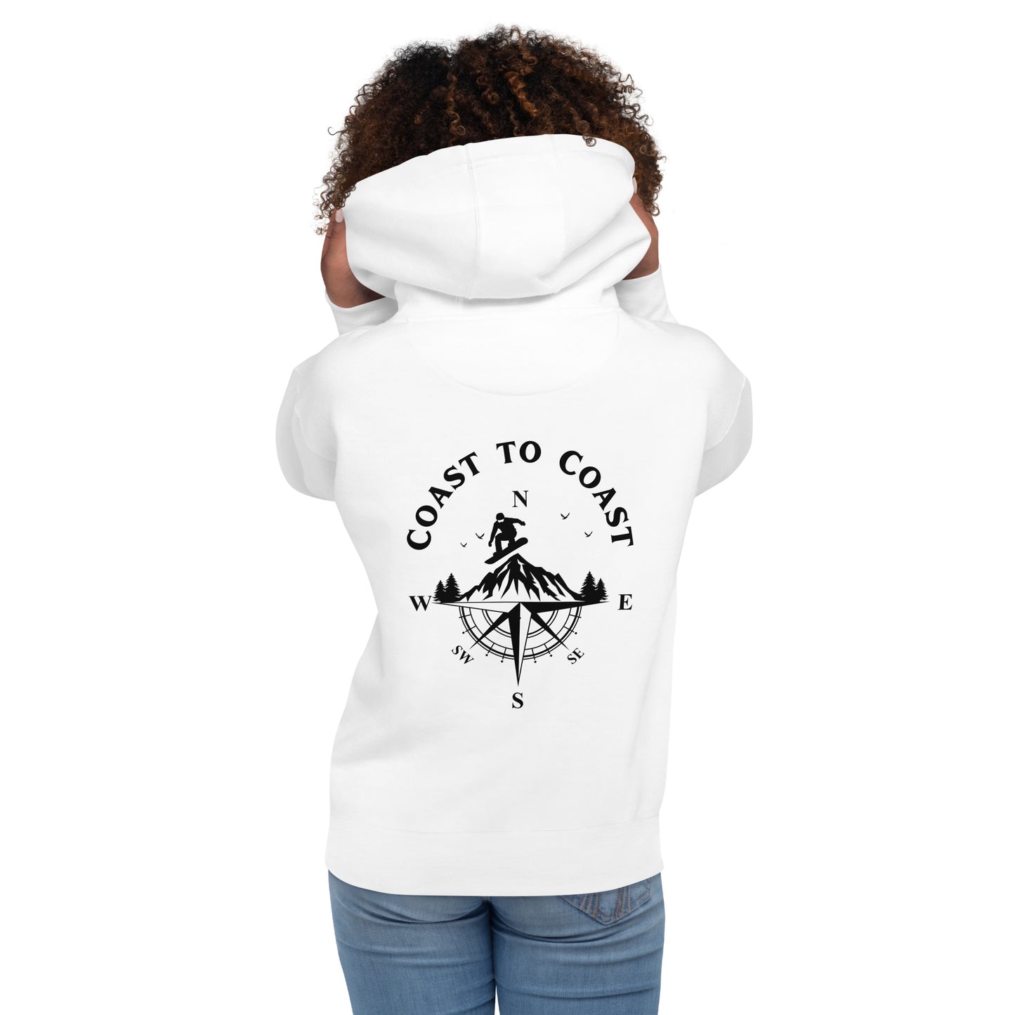 Snowboard Compass Unisex Hoodie