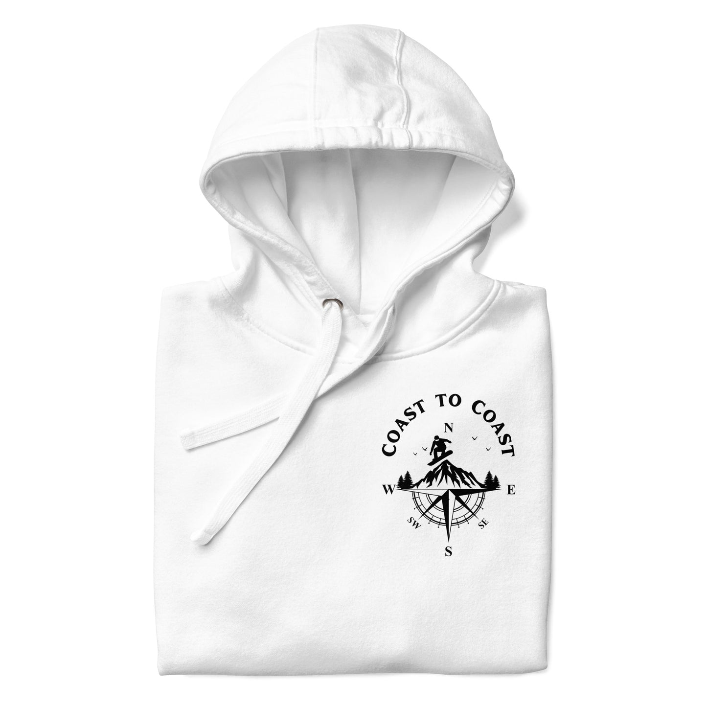 Snowboard Compass Unisex Hoodie