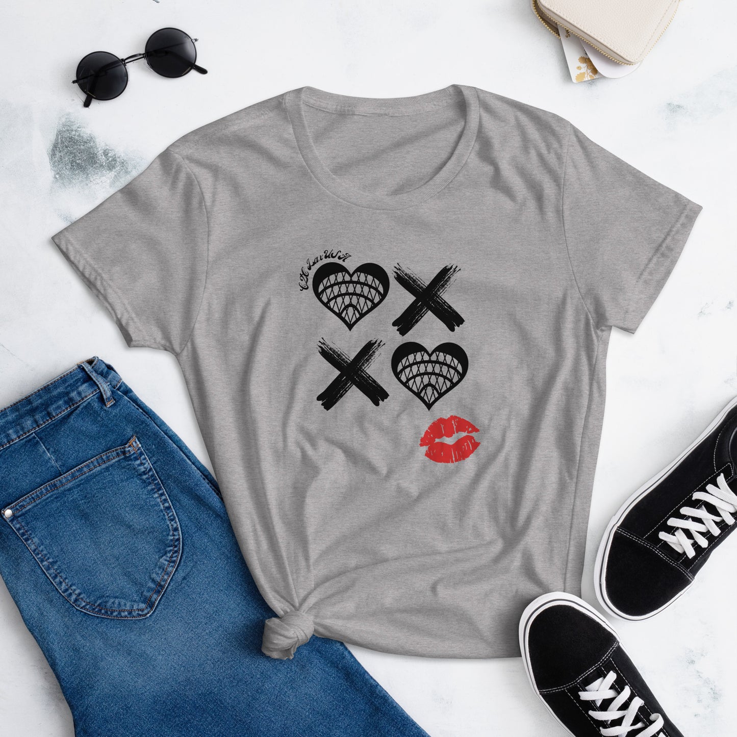 Women's XO Lacrosse short sleeve t-shirt