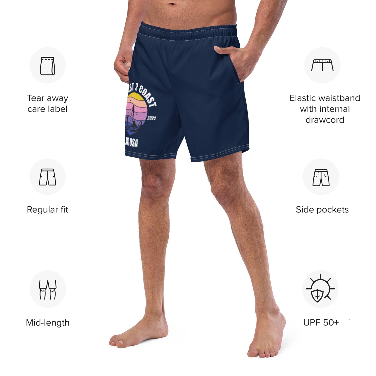 Men's swim trunks