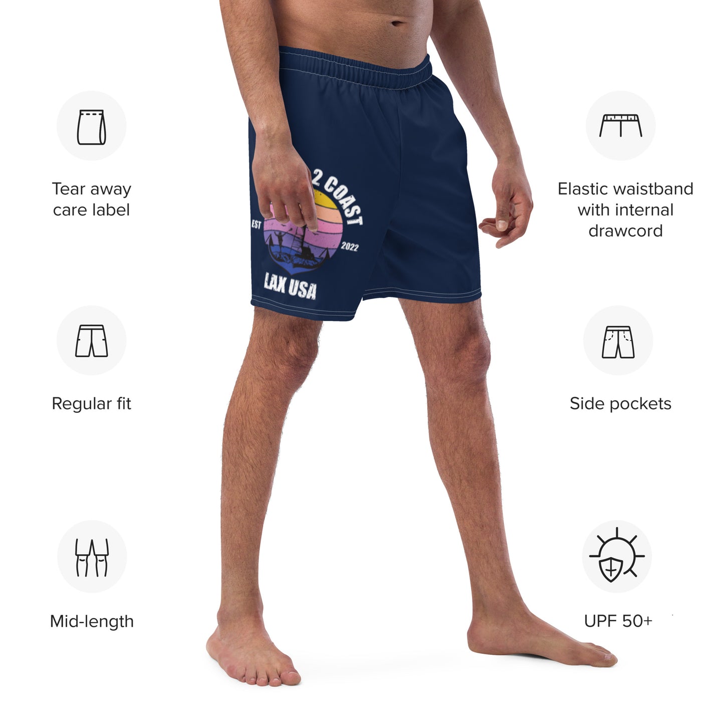 Men's swim trunks