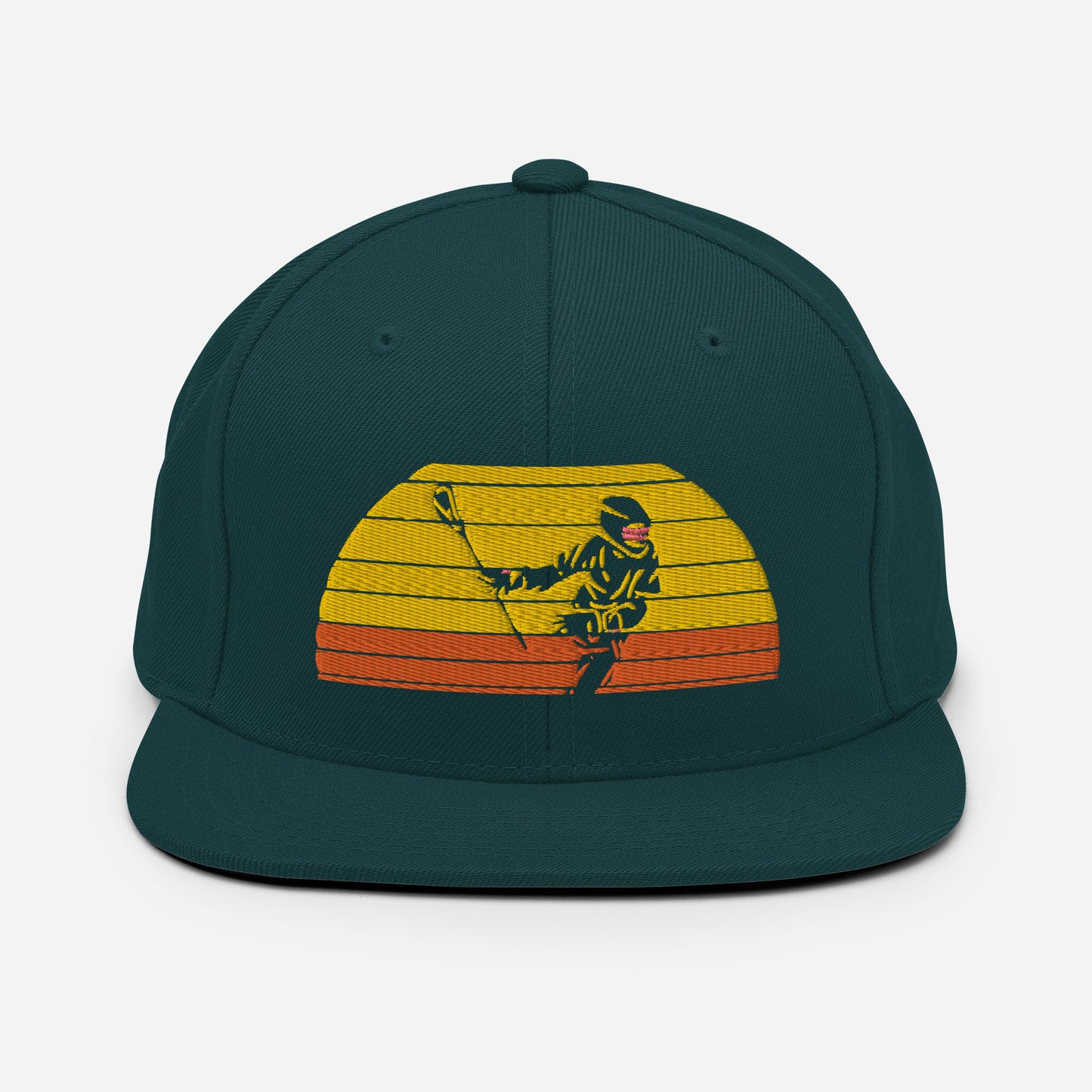 Lax Sunset Snapback Hat