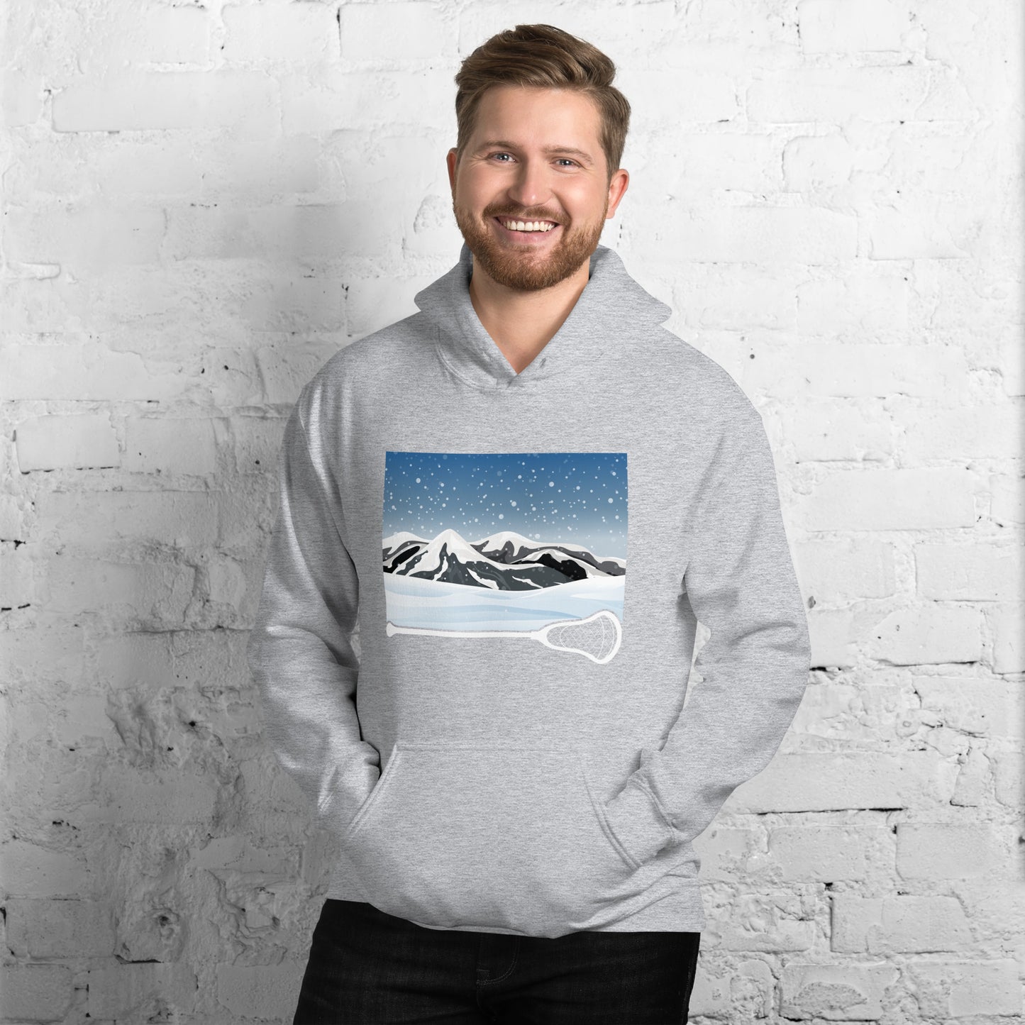 Adult Winter Lacrosse Hoodie