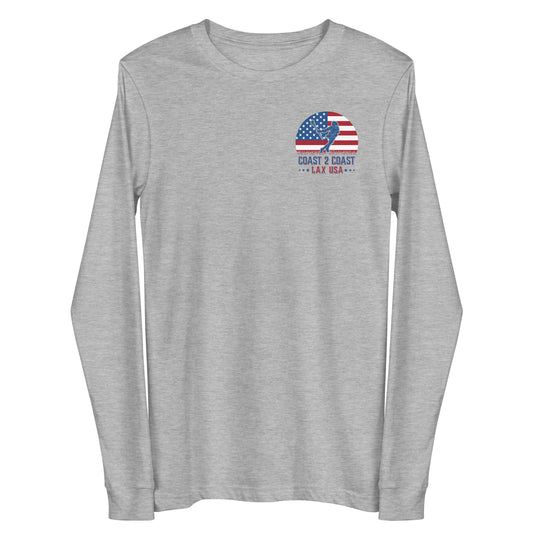 Lax USA Adult Long Sleeve Tee