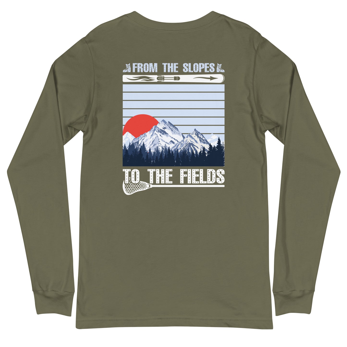 Adult Ski Long Sleeve Tee