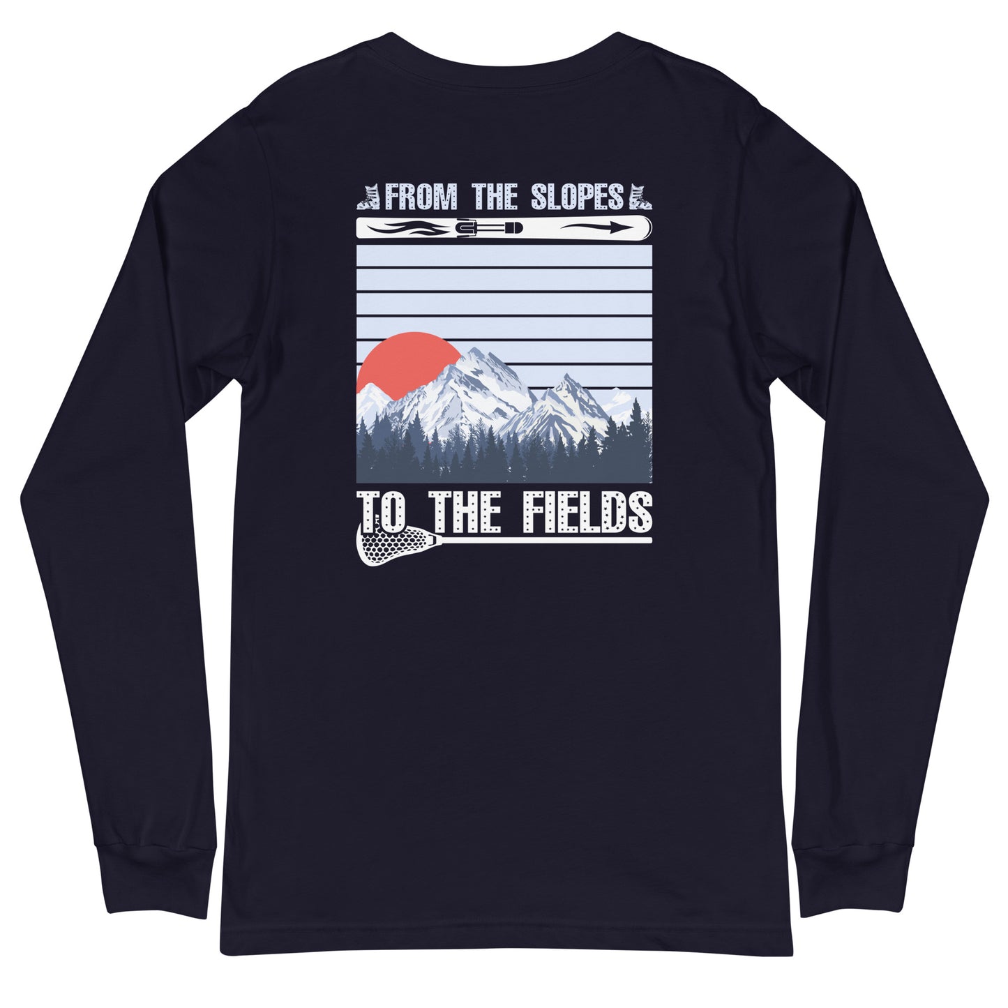 Adult Ski Long Sleeve Tee