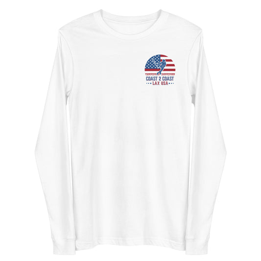 Lax USA Adult Long Sleeve Tee