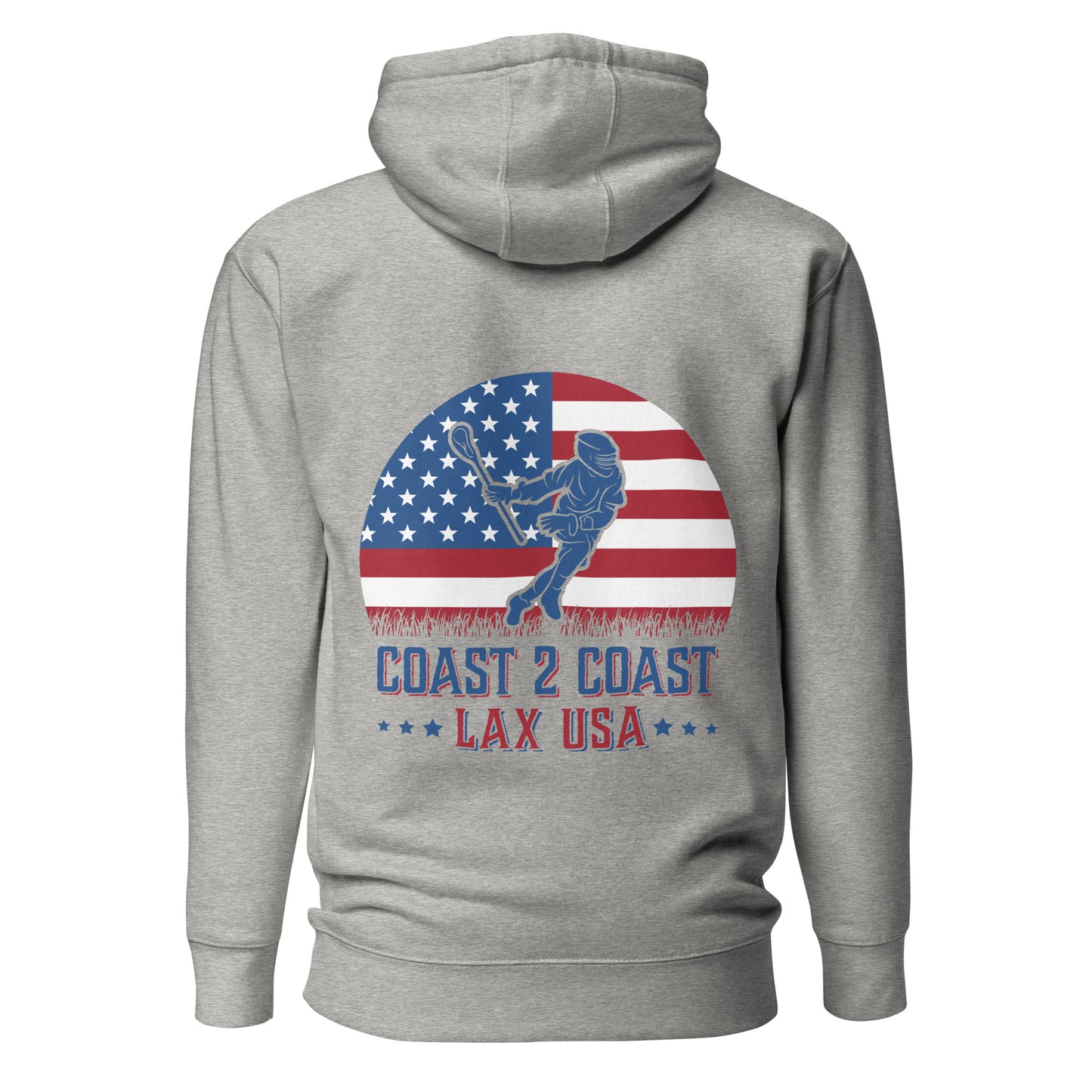 Lax USA Men's Unisex Hoodie