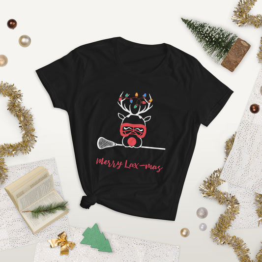 Women's Merry Lax-mas short sleeve t-shirt