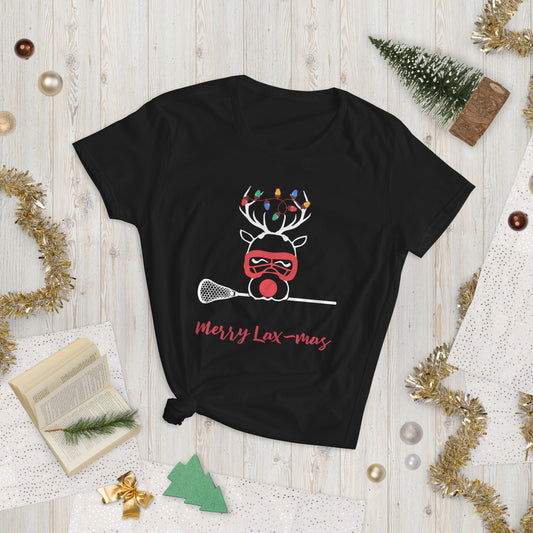 Women's Merry Lax-mas short sleeve t-shirt