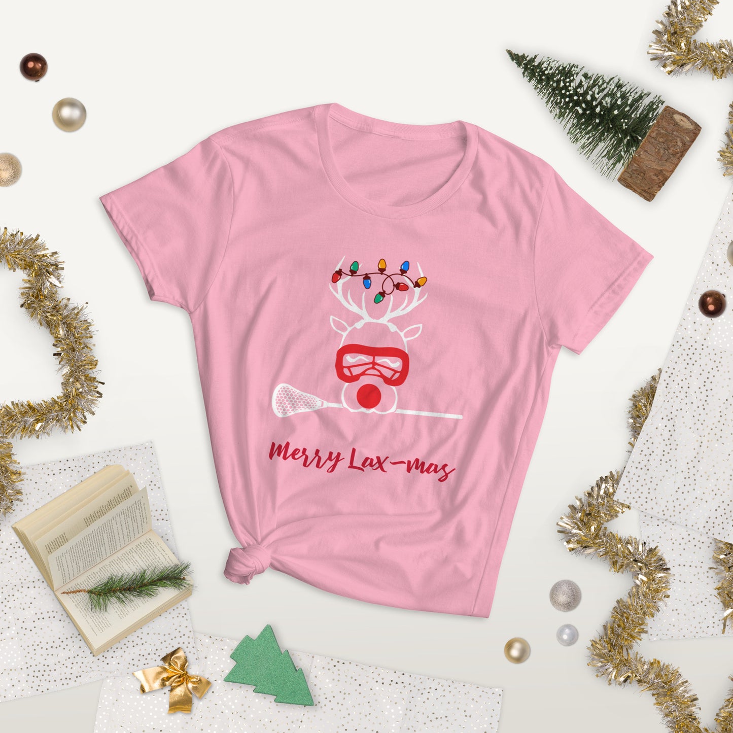 Women's Merry Lax-mas short sleeve t-shirt