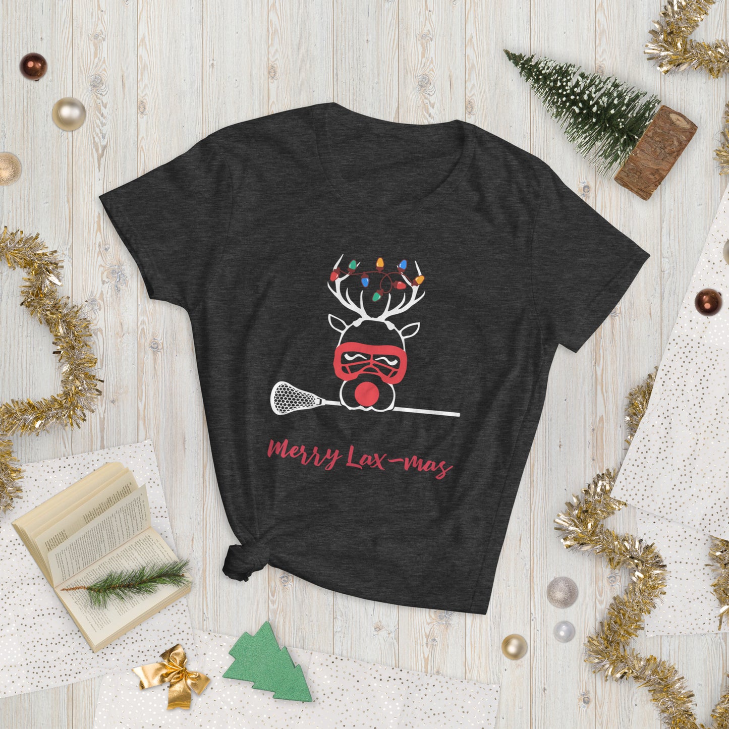 Women's Merry Lax-mas short sleeve t-shirt