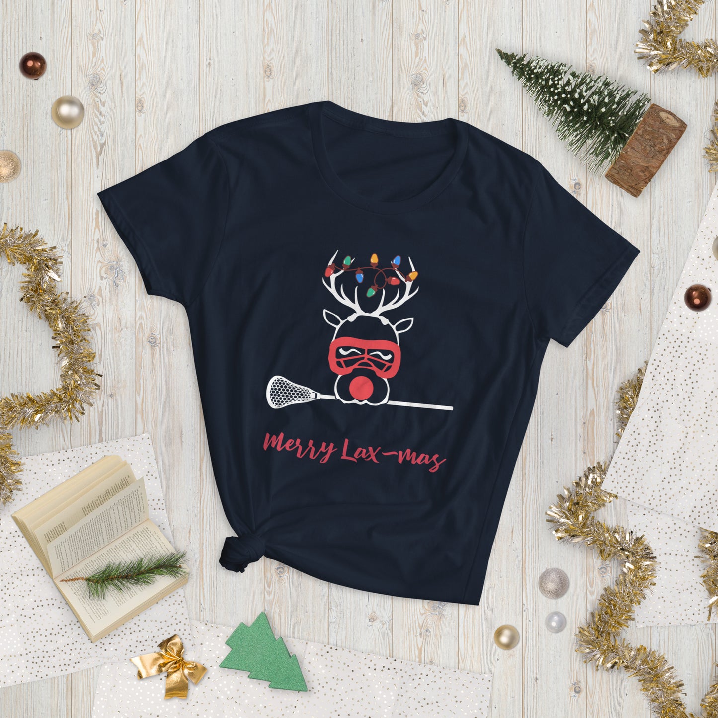 Women's Merry Lax-mas short sleeve t-shirt