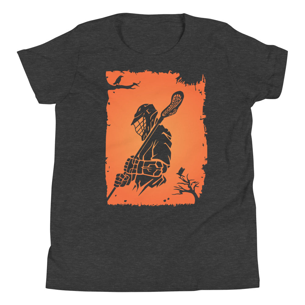 Halloween Lacrosse Youth Player Tee